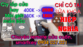 làm remote cửa cuốn giá rẻ chuyên nghiệp